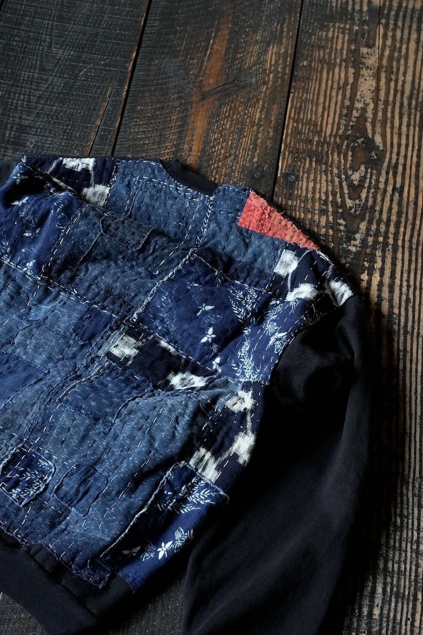 Boro Fleeced Sweat Top / JA-T-014 *受注生産