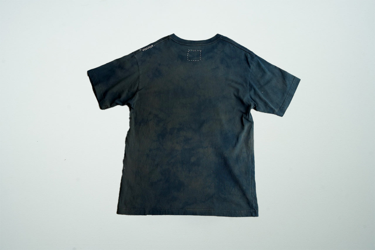 Faded Indigo Over-dye Tee / JA-T-105 【受注生産】