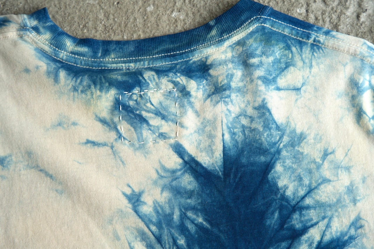 Faded Indigo Over-dye Tee / JA-T-103【受注生産】