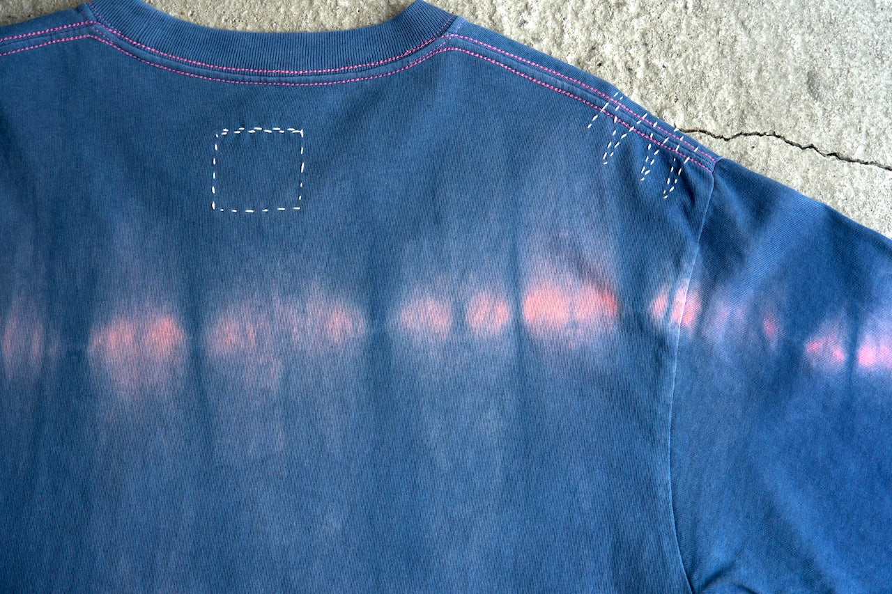 Faded Indigo Over-dye Tee / JA-T-104 【受注生産】