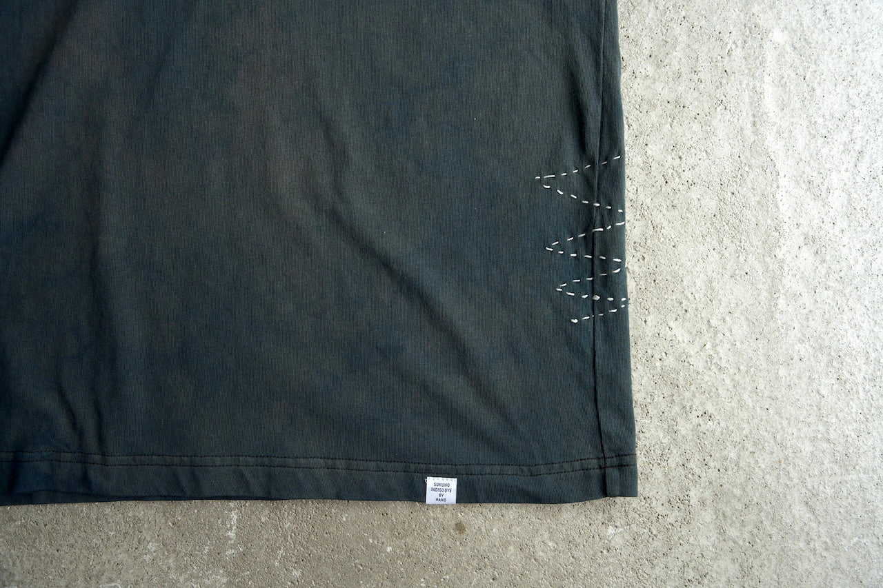 Faded Indigo Over-dye Tee / JA-T-105 【受注生産】