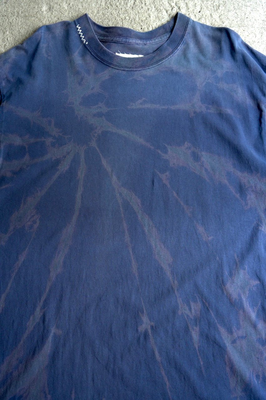Faded Indigo Over-dye Tee / JA-T-107 【受注生産】