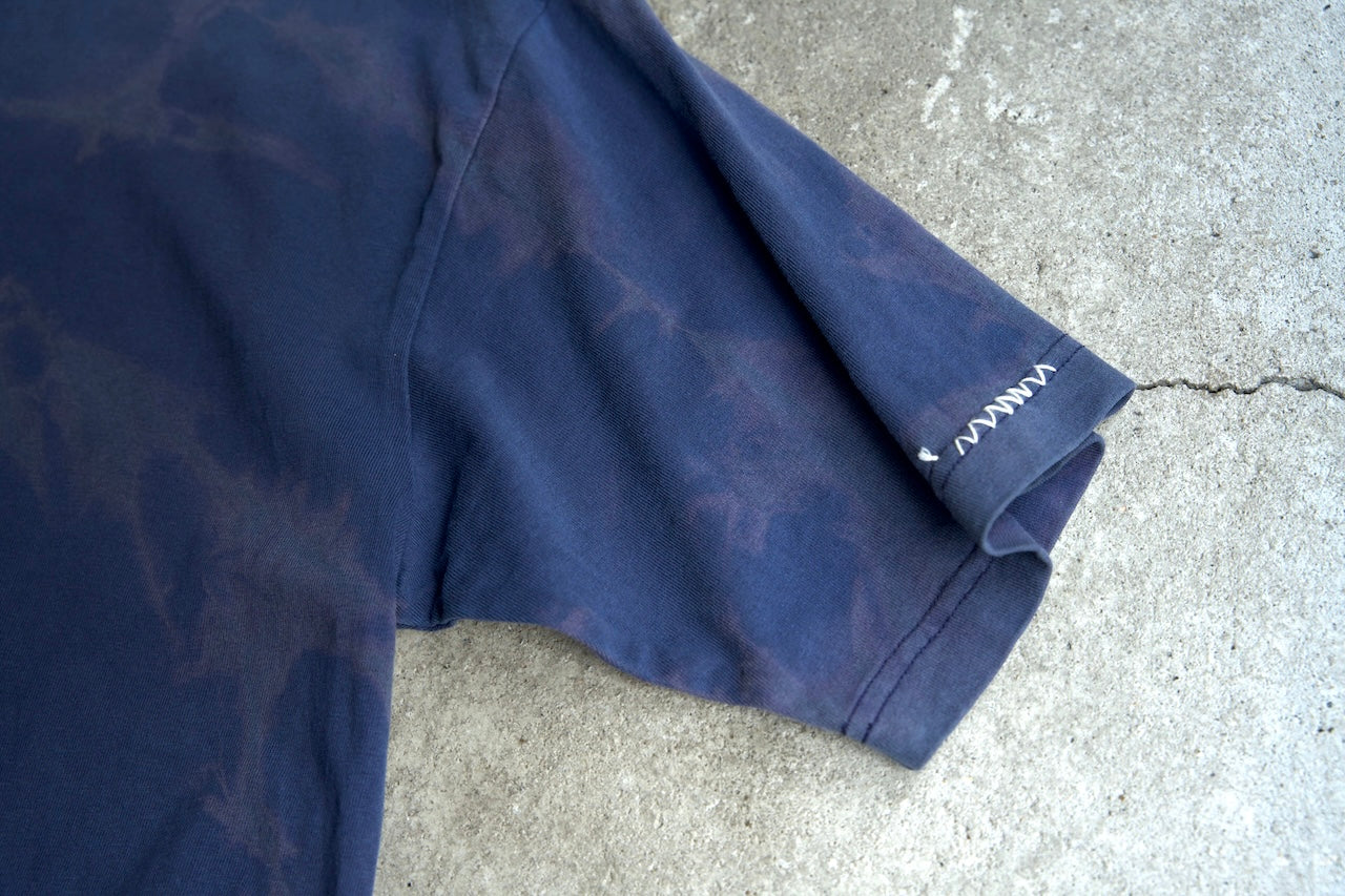 Faded Indigo Over-dye Tee / JA-T-107 【受注生産】