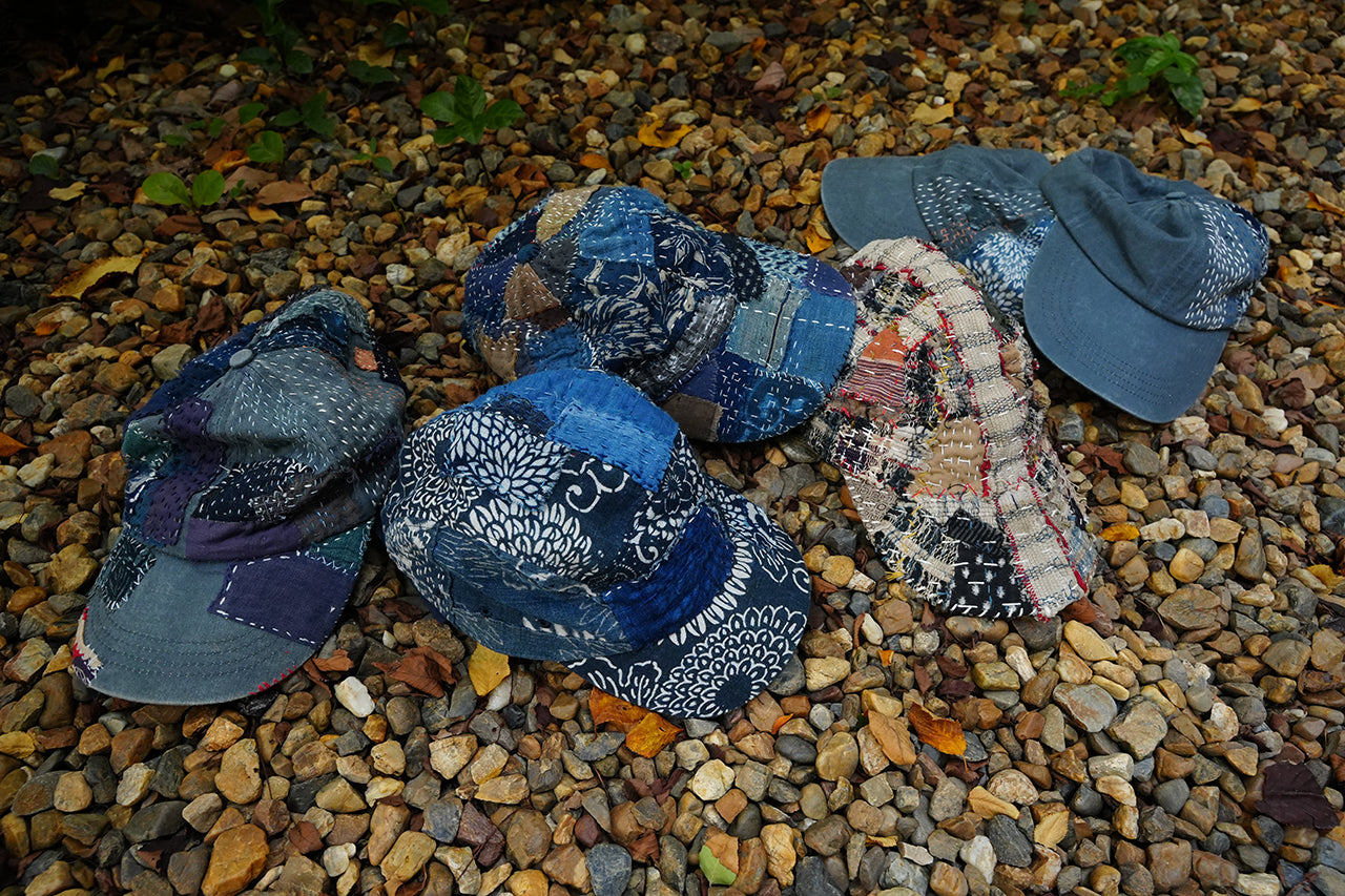 Boro Sashiko Cap