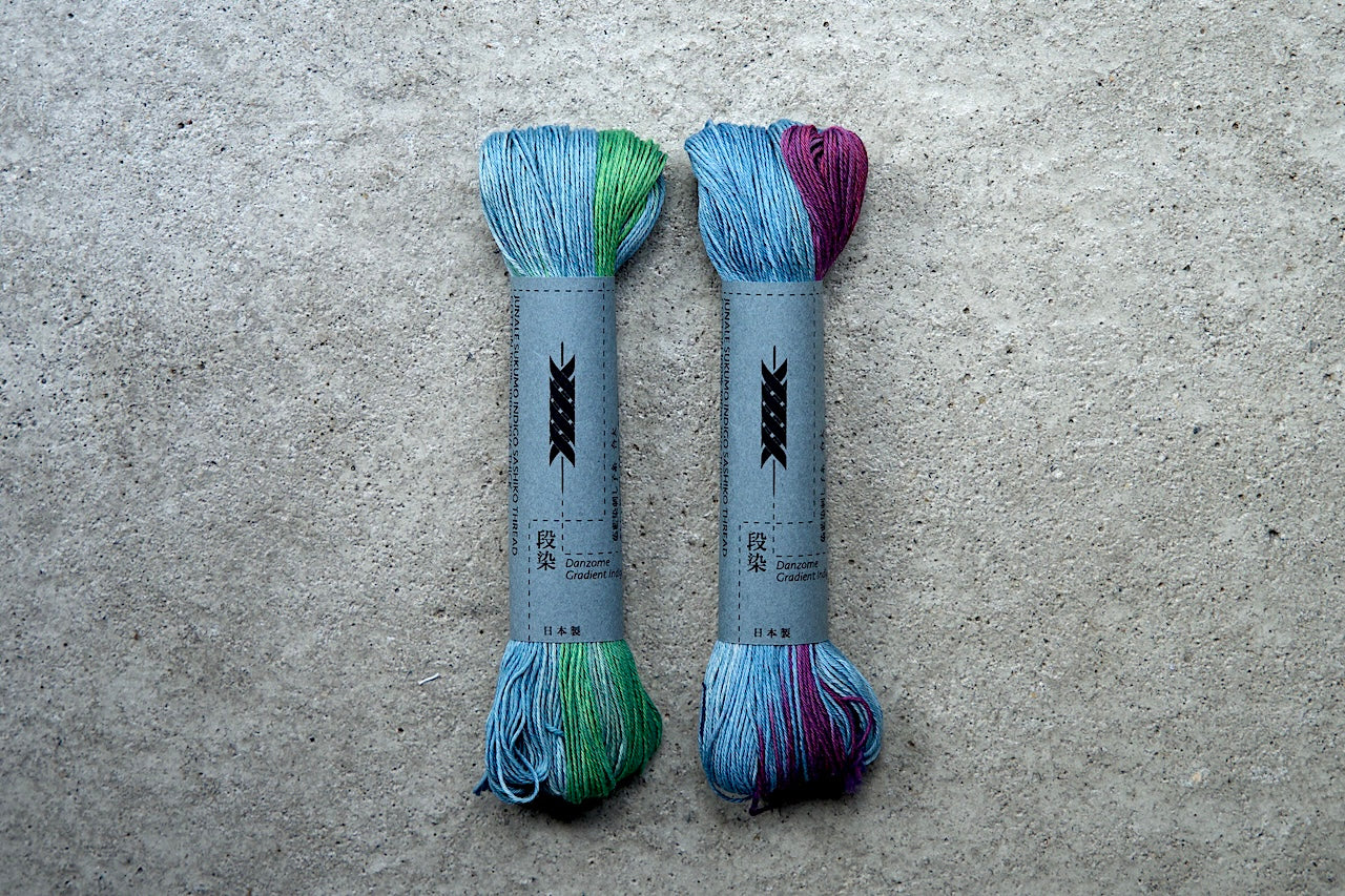 刺し子糸 段染め 合太 100m