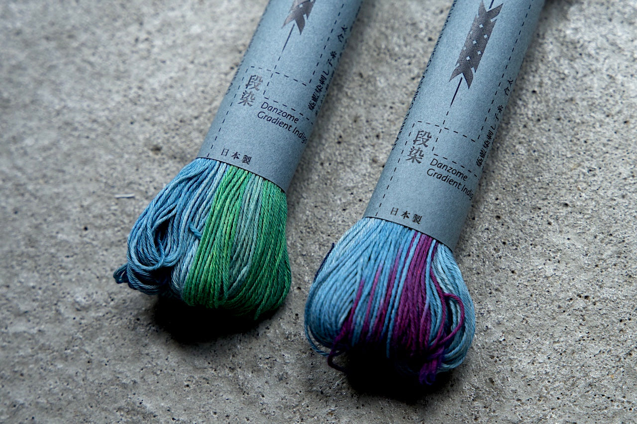 刺し子糸 段染め 合太 100m