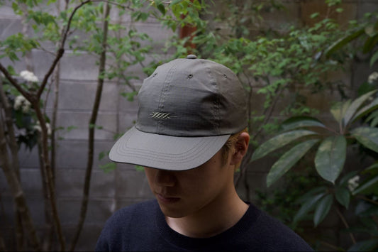 Ripstop 6-Panel Logo Cap