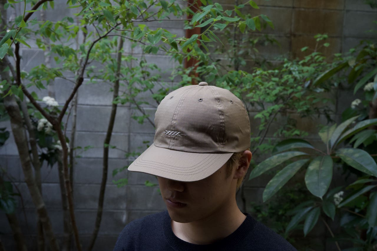Ripstop 6-Panel Logo Cap
