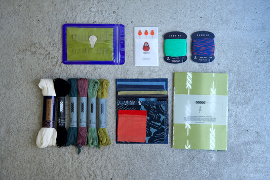 刺し子スターターキット 端切れセット