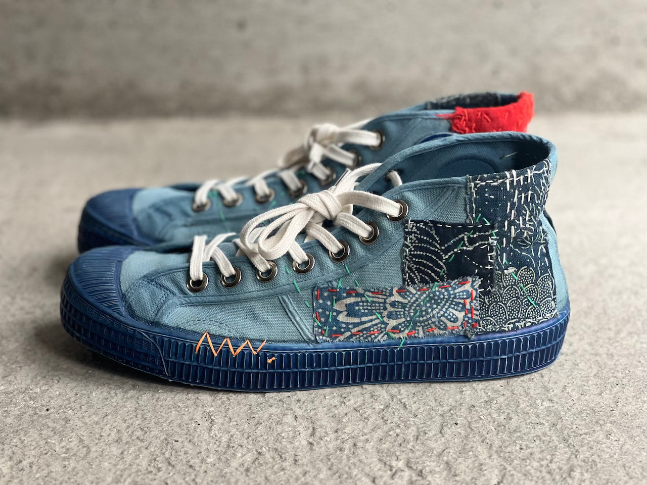 Czech Military Training Shoes <Indigo-dyed> <Dead Stock>