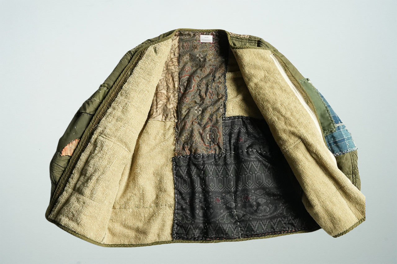 SASHIKO MILITARY LINER JACKET