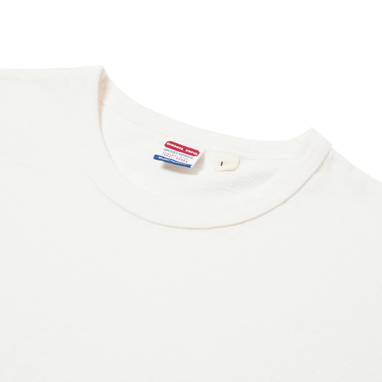 LOT. 051 Tubular T Shirts Off White