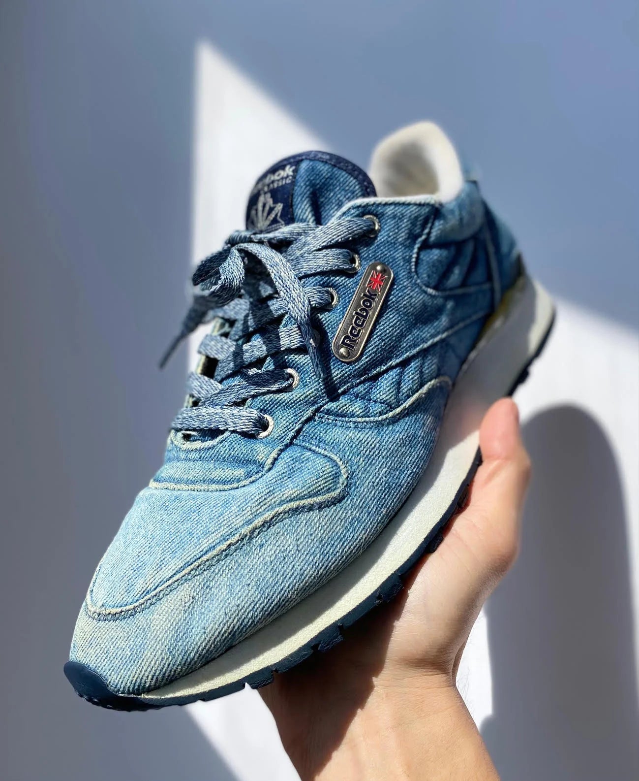 Foxtrot Uniform Melange Shoelaces 'UNIVERSITY BLUE'