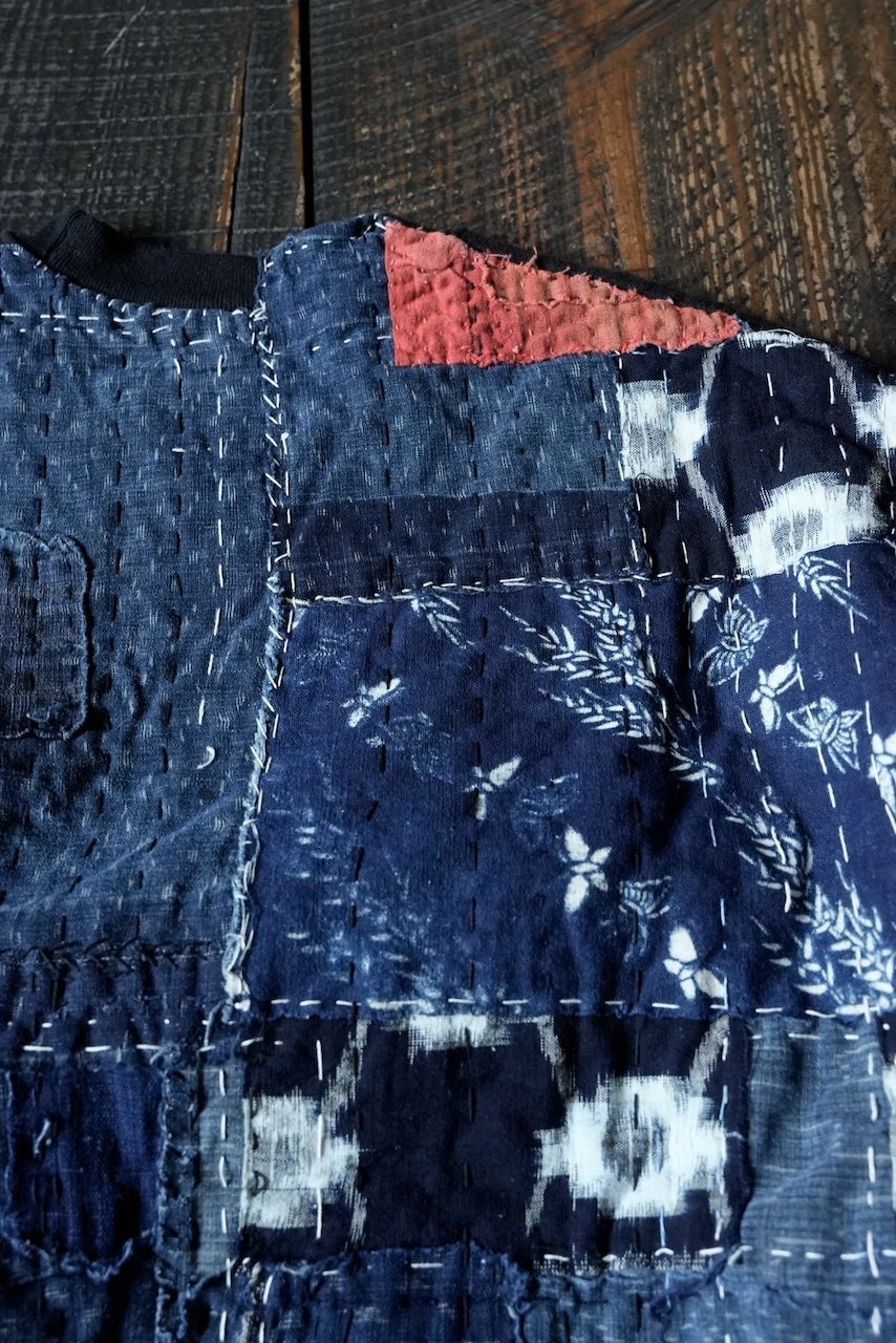 Boro Fleeced Sweat Top / JA-T-014 *受注生産