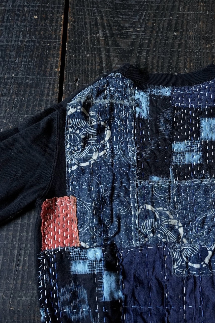 Boro Fleeced Sweat Top / JA-T-014 *受注生産