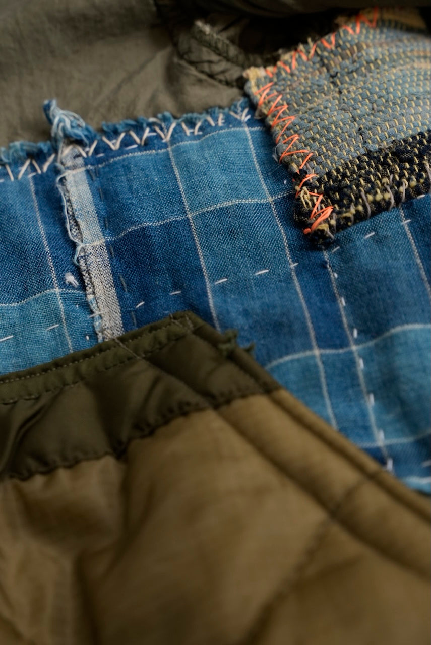 SASHIKO MILITARY LINER JACKET