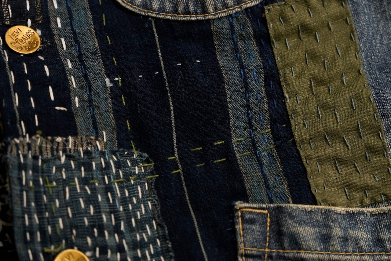 SASHIKO DENIM JACKET