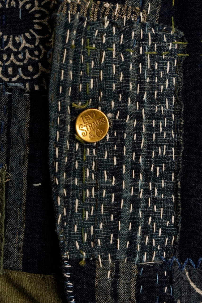 SASHIKO DENIM JACKET
