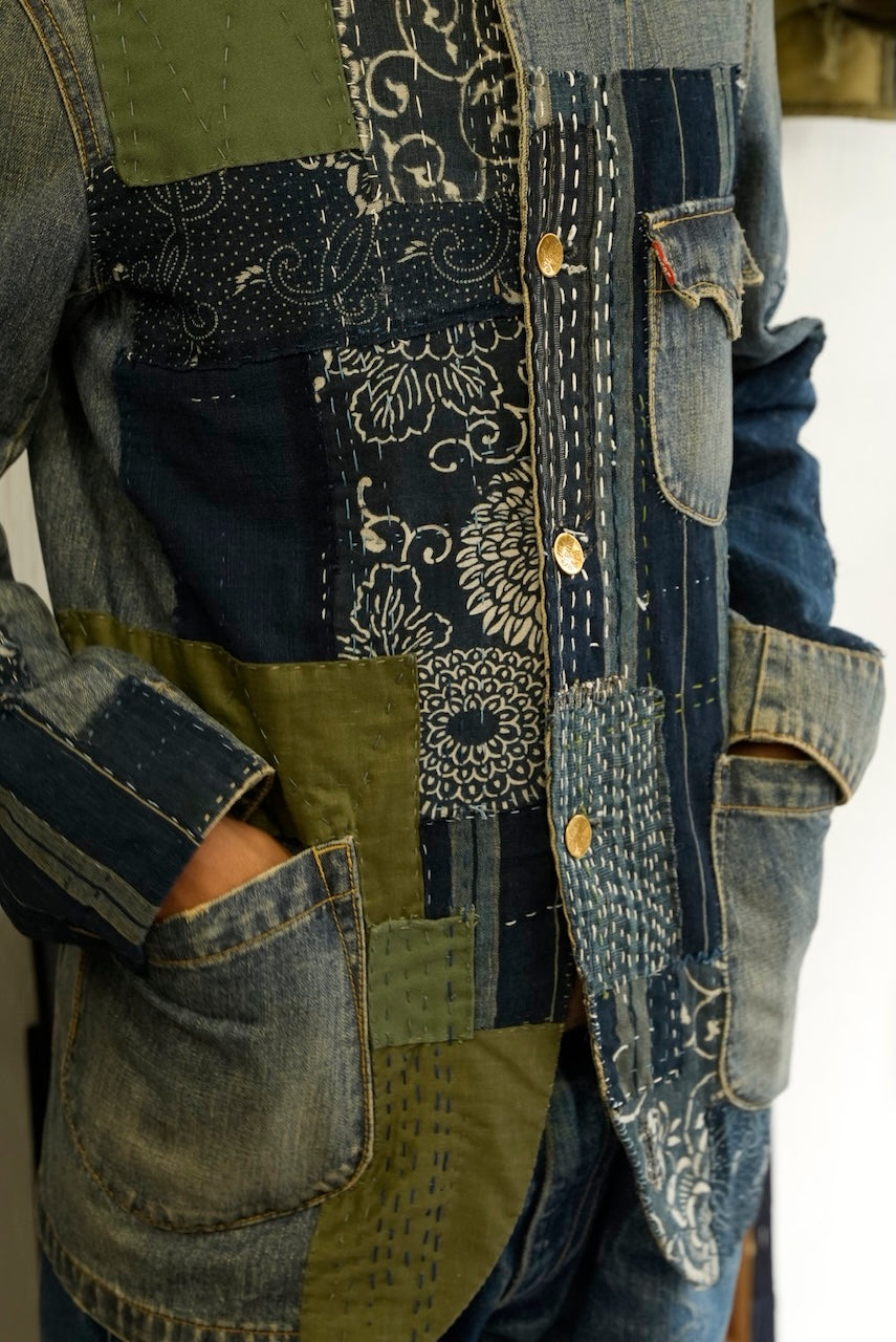 SASHIKO DENIM JACKET
