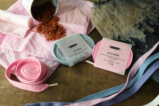 Benibana Dyed Shoelaces [Flat]