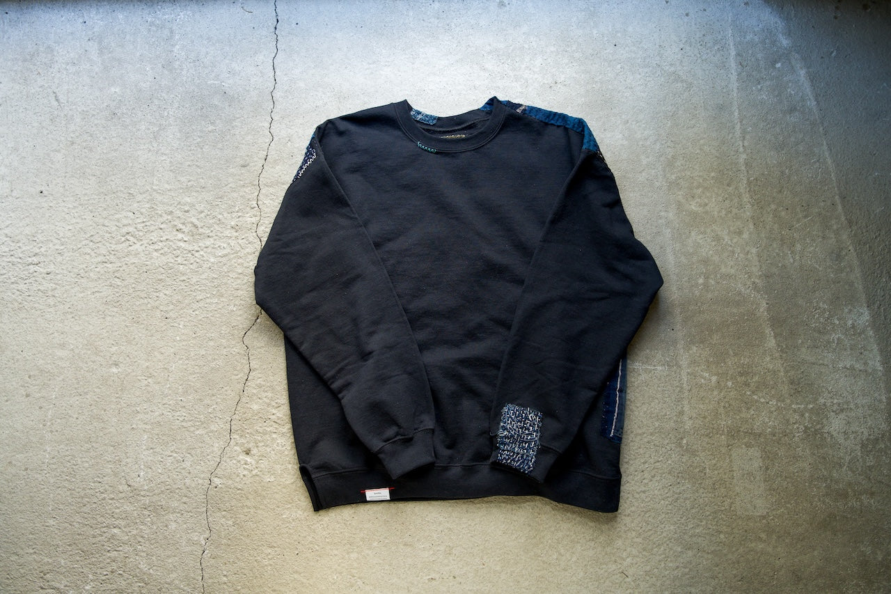 Boro Fleeced Sweat Top / JA-T-012