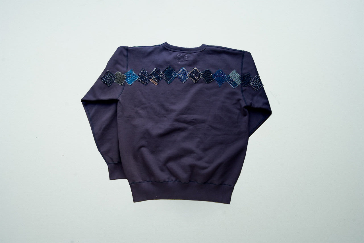 Boro Fleeced Sweat Top / JA-T-024