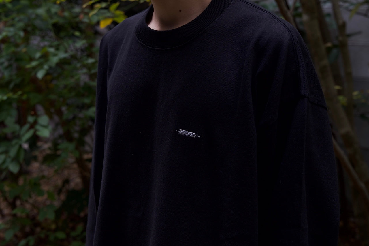 Oversized L/S Tee [WHITE / BLACK / GRAY]