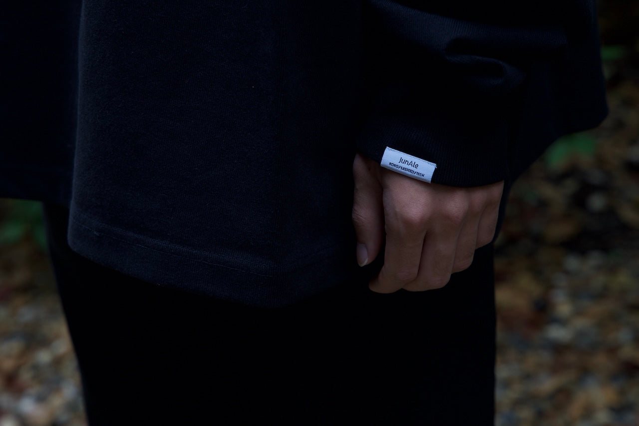 Oversized L/S Tee [WHITE / BLACK / GRAY]