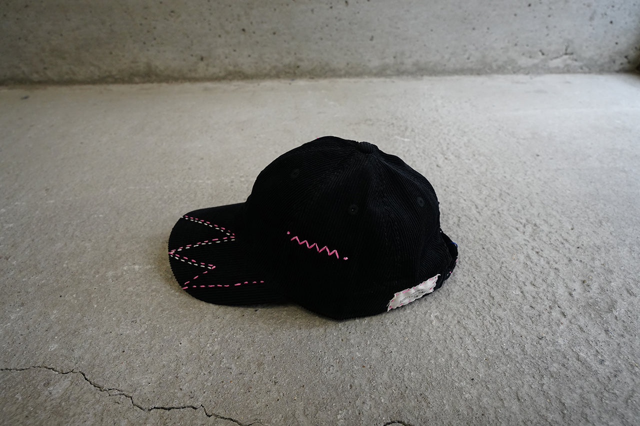 Sashiko Corduroy Cap