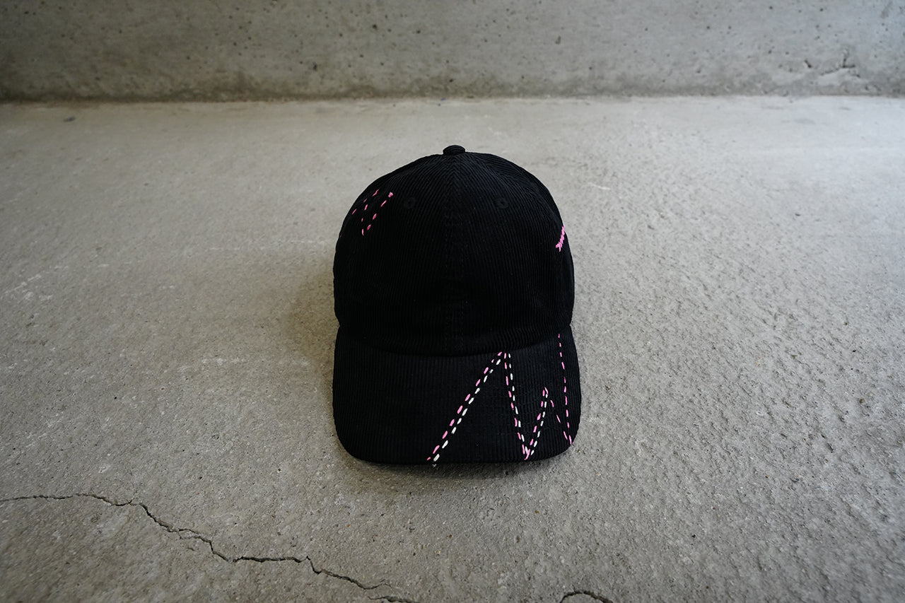 Sashiko Corduroy Cap