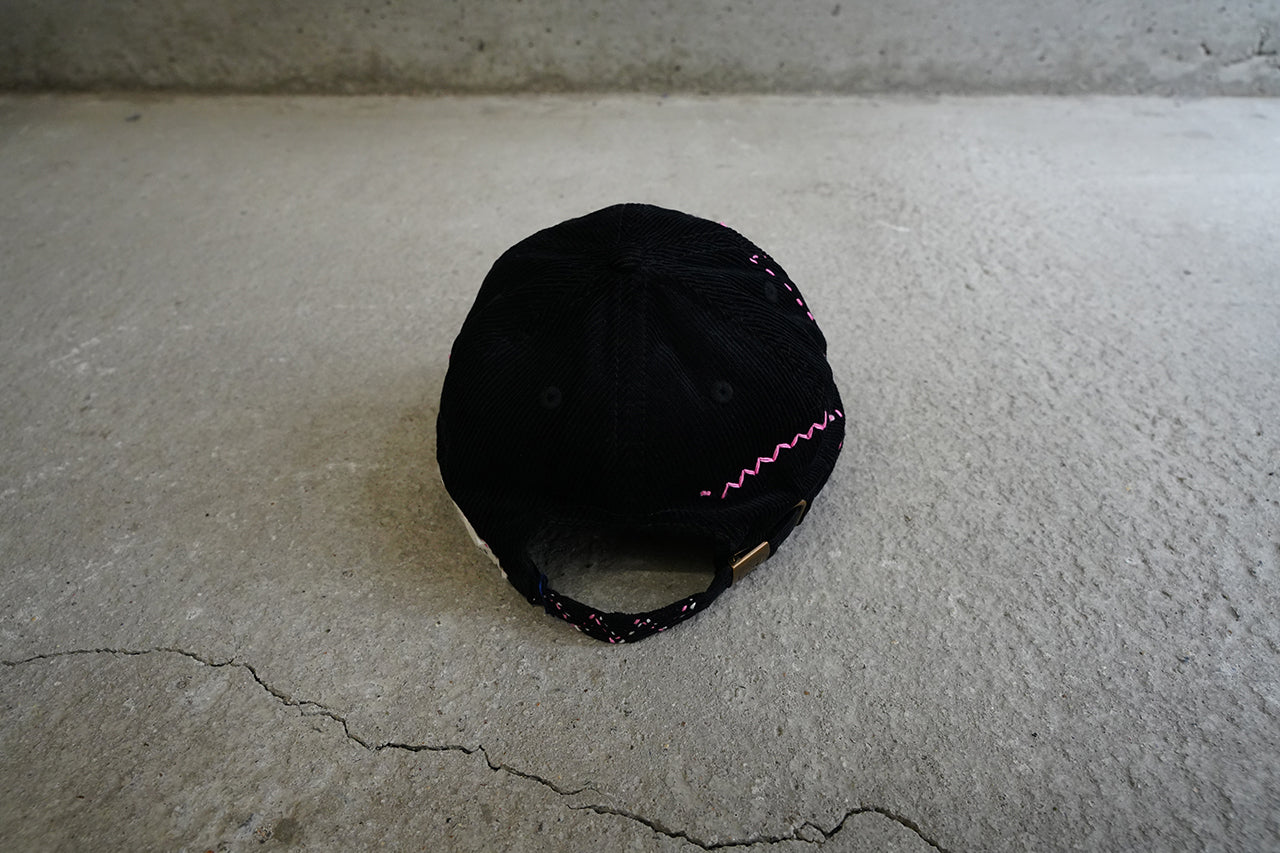 Sashiko Corduroy Cap