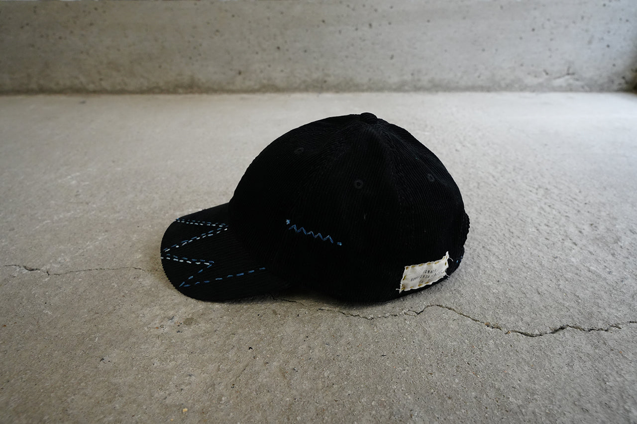 Sashiko Corduroy Cap