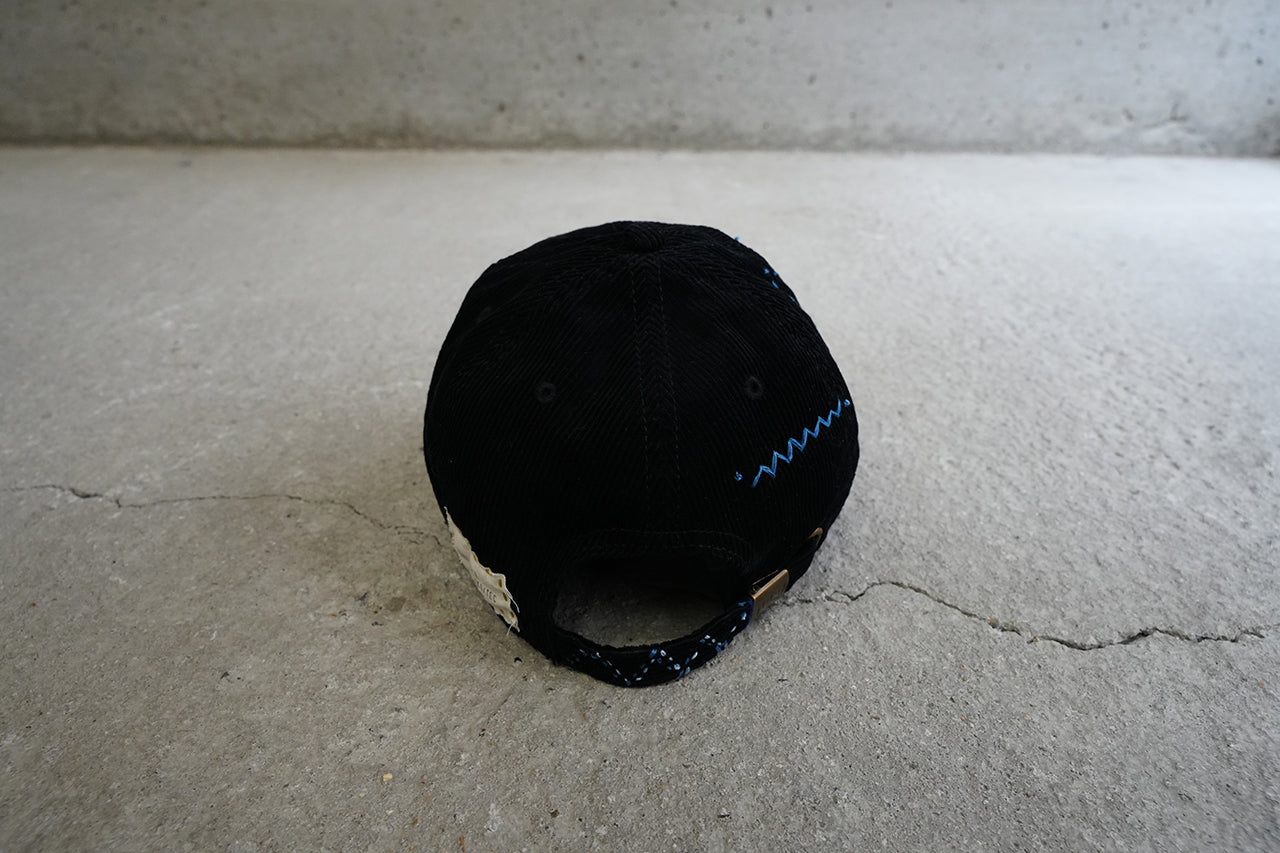 Sashiko Corduroy Cap