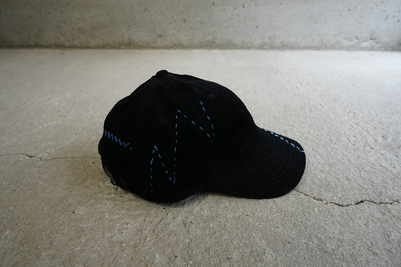 Sashiko Corduroy Cap