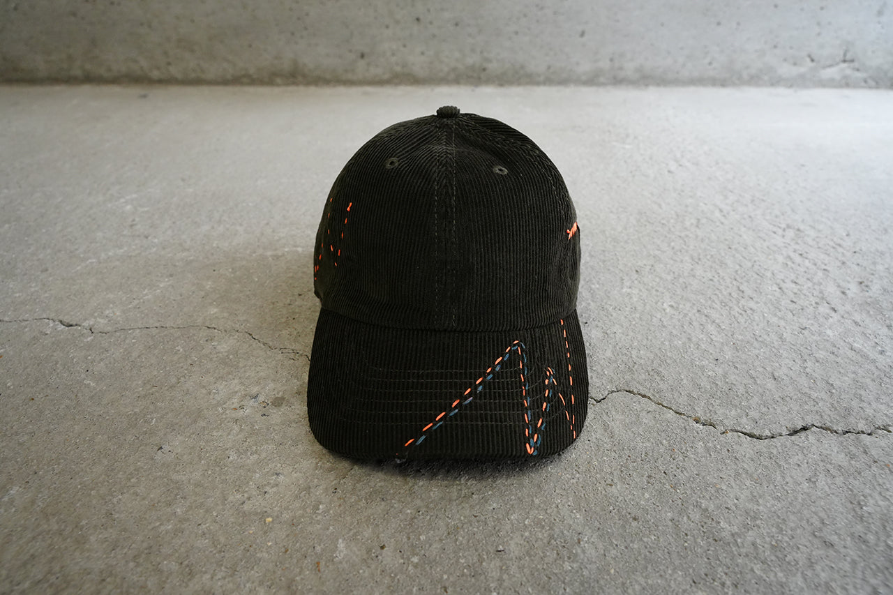 Sashiko Corduroy Cap