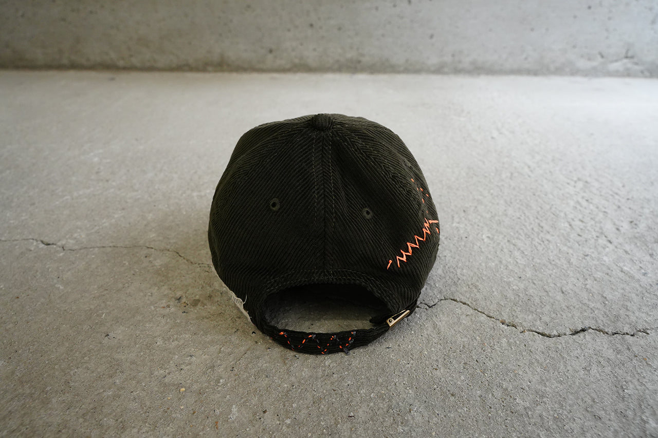 Sashiko Corduroy Cap