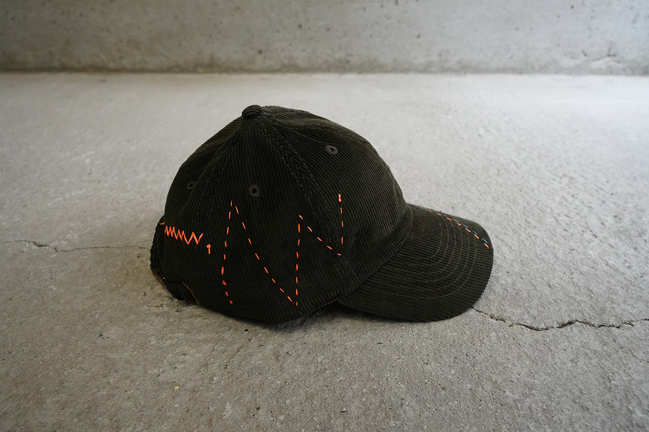 Sashiko Corduroy Cap