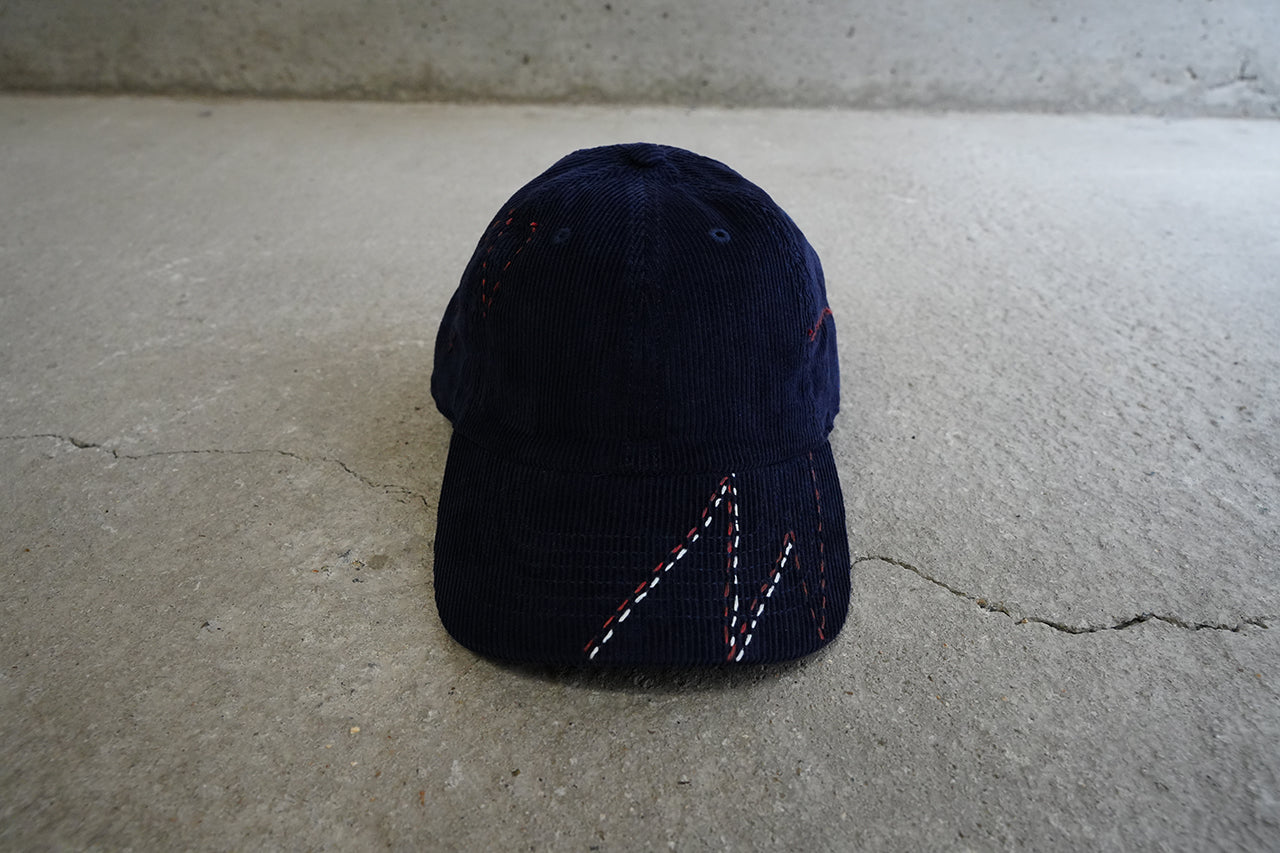 Sashiko Corduroy Cap