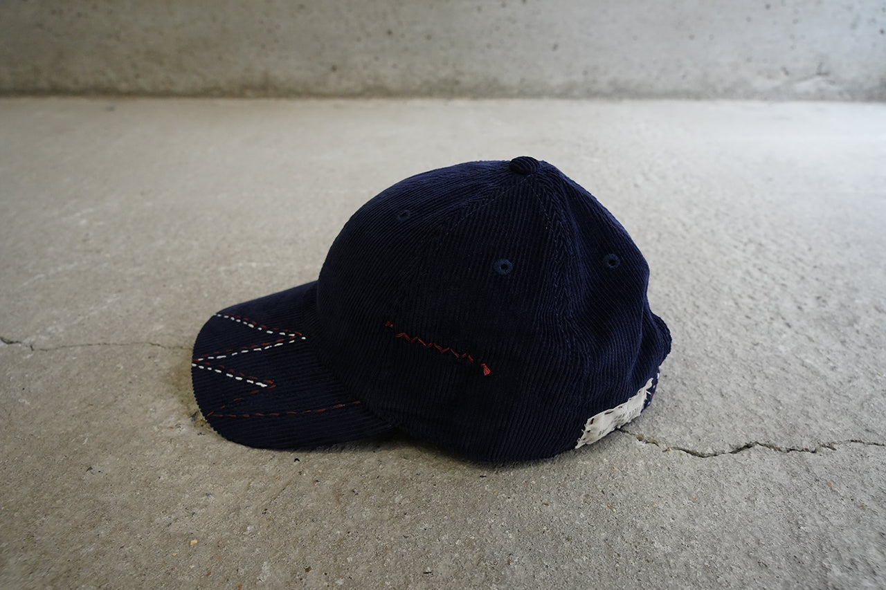 Sashiko Corduroy Cap