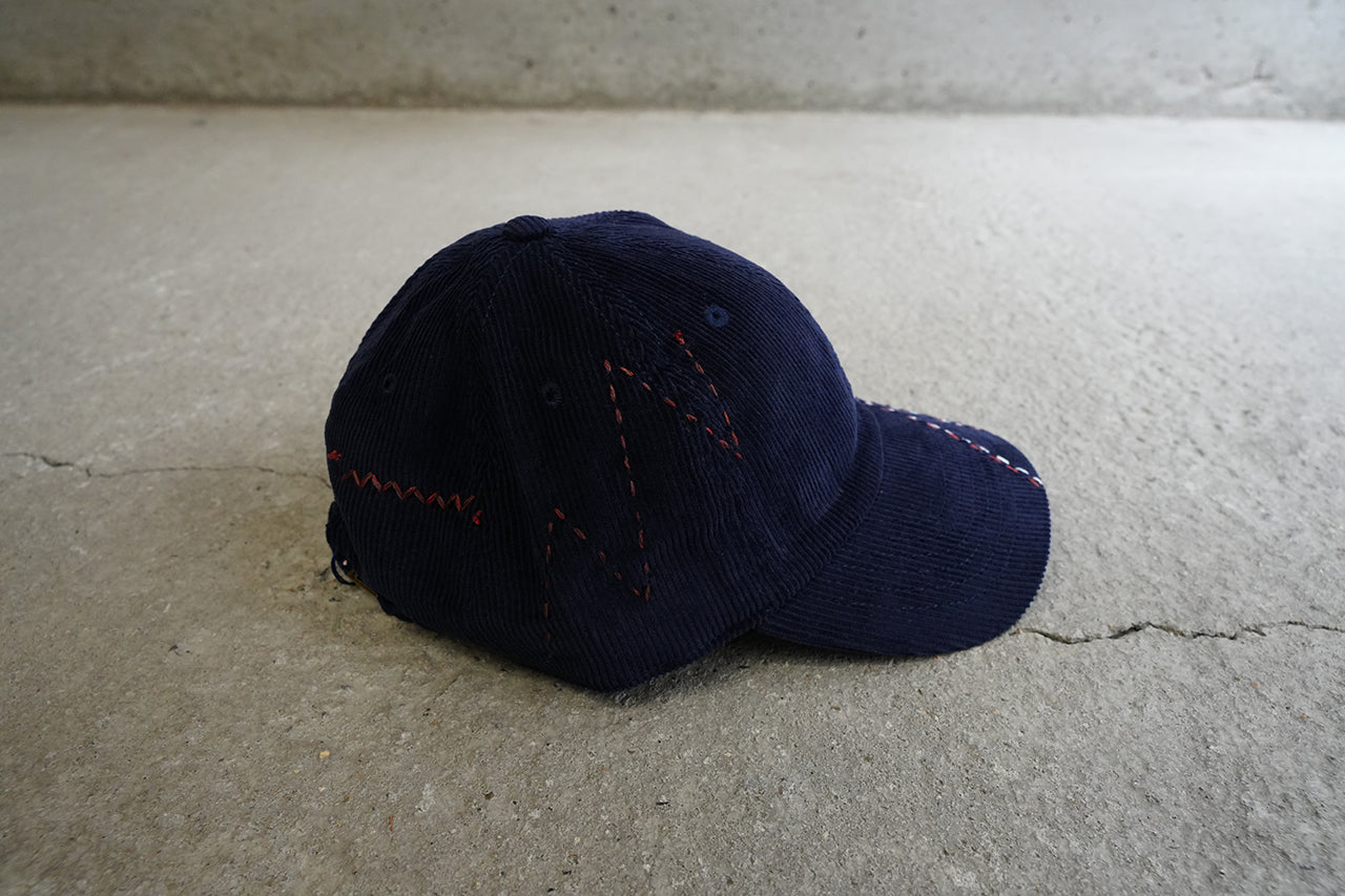 Sashiko Corduroy Cap