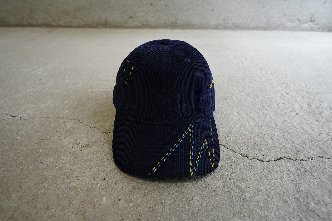 Sashiko Corduroy Cap