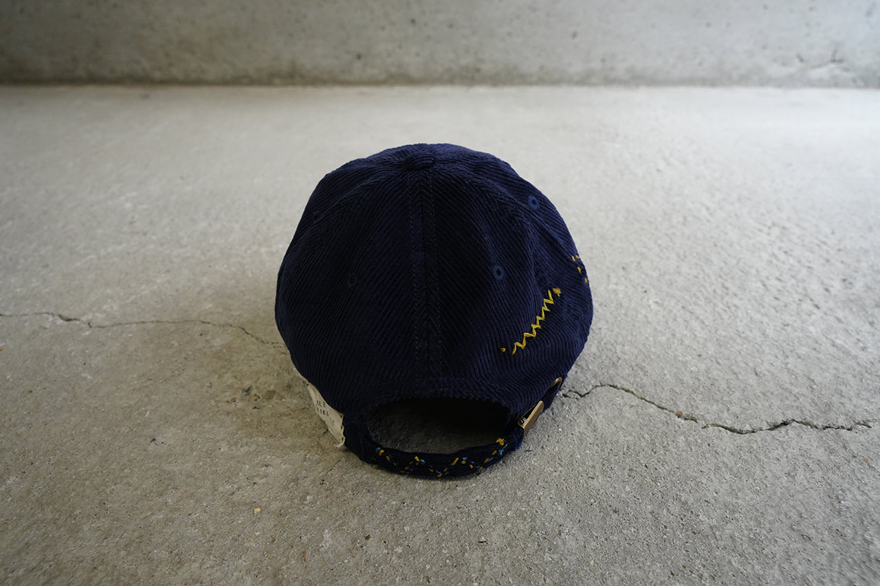 Sashiko Corduroy Cap