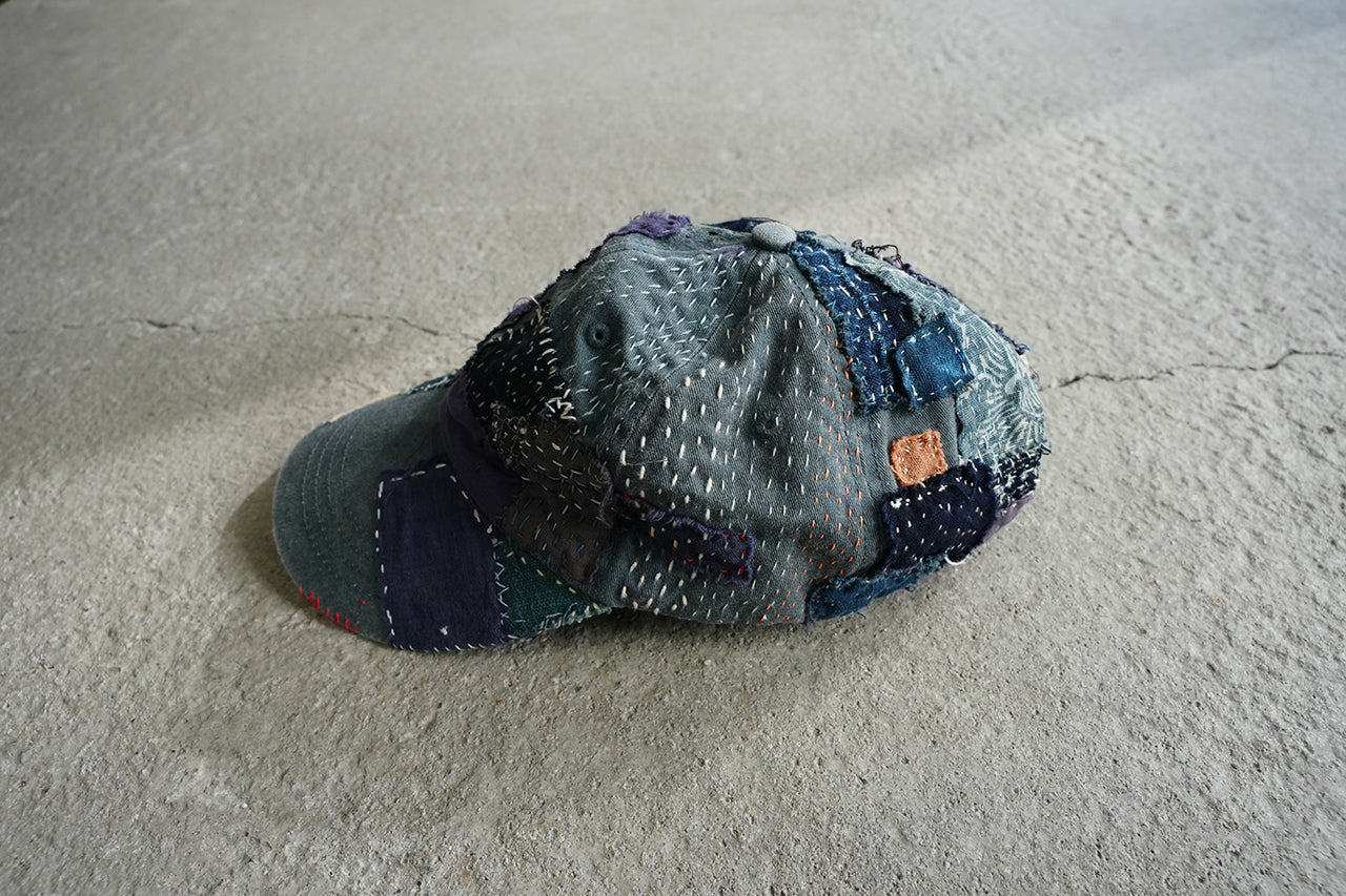 Boro Sashiko Cap