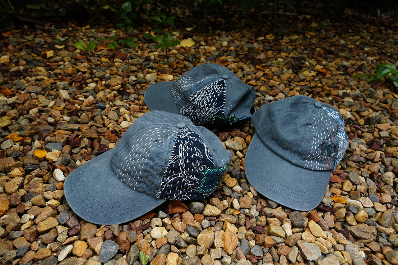 Boro Sashiko Cap