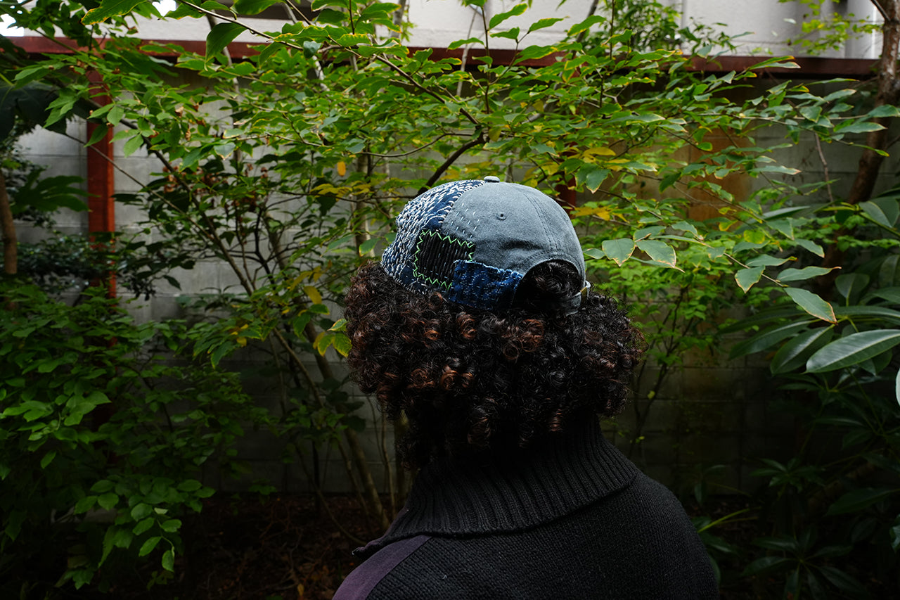 Boro Sashiko Cap