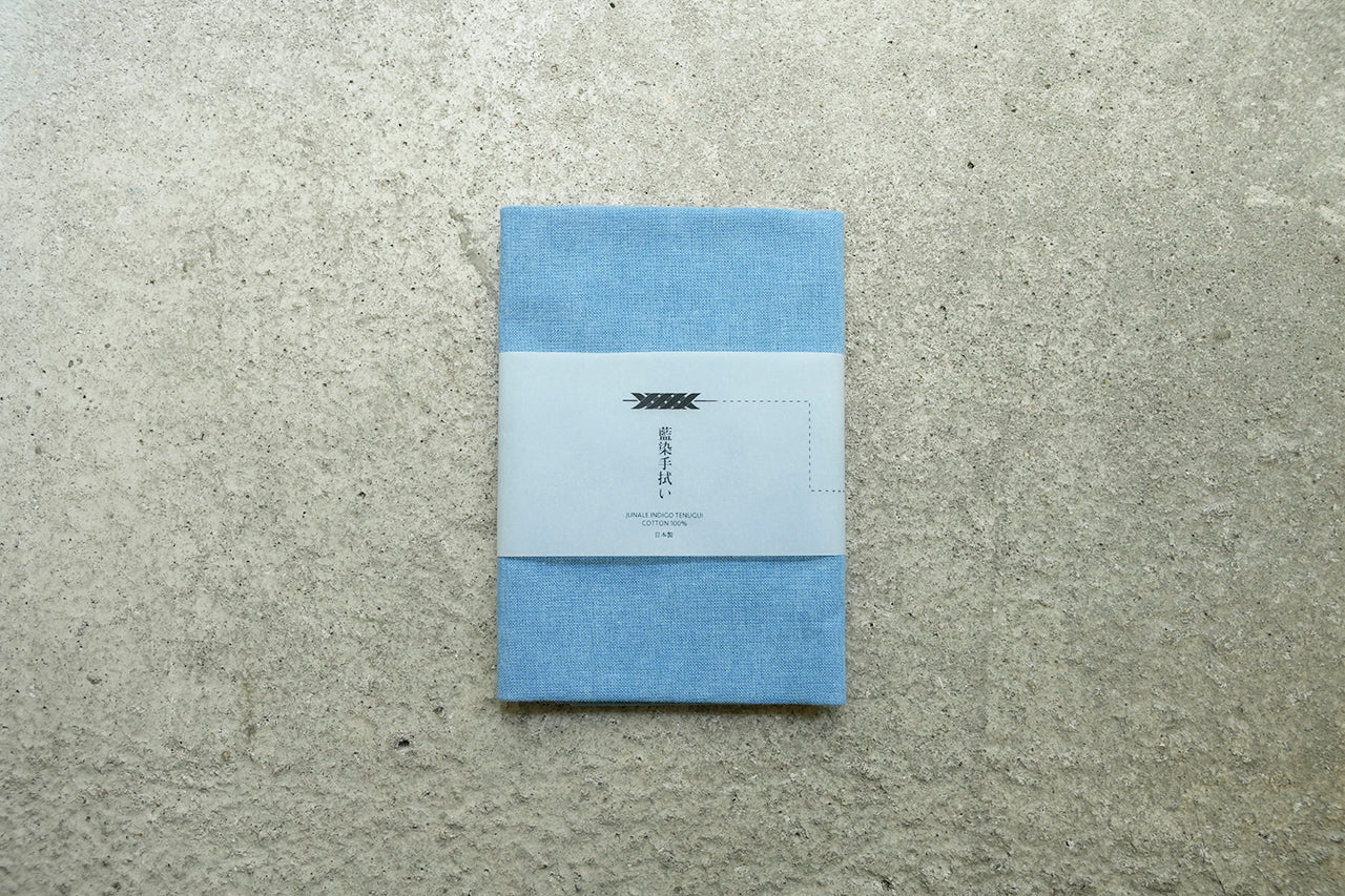 藍染手拭い 無地 文