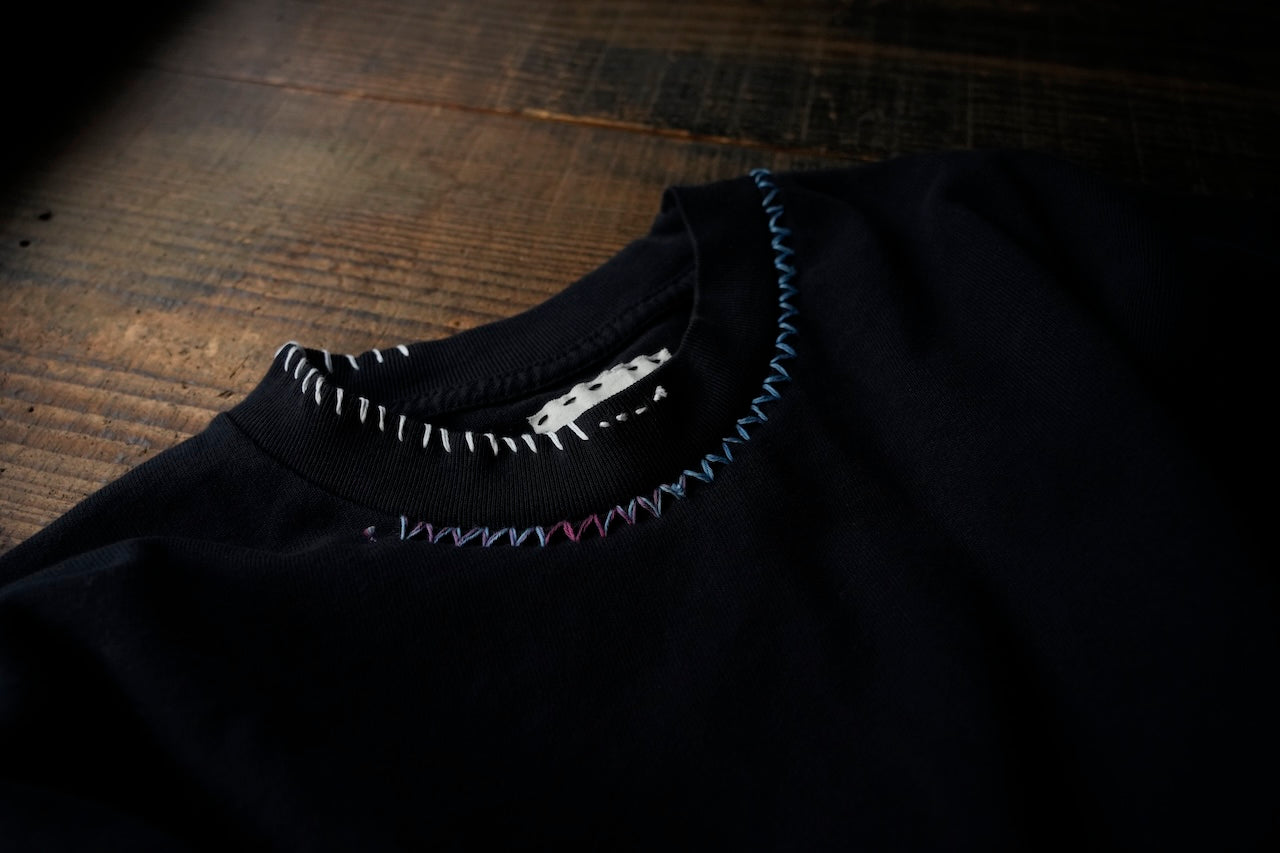 SASHIKO ZIGZAG T-shirt