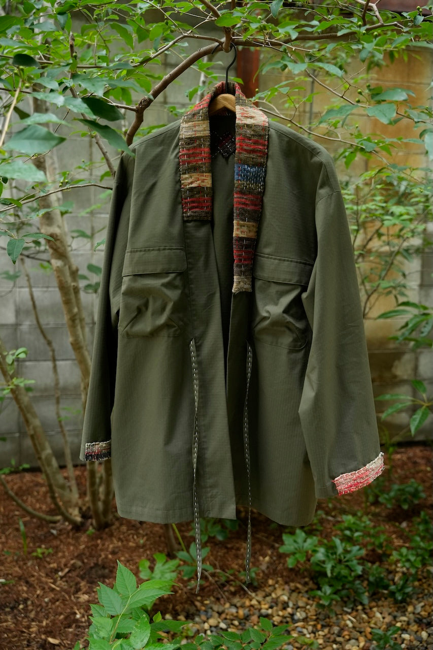 NORAGI FIELD JACKET / RIP-STOP / 4 POCKETS / SAKIORI