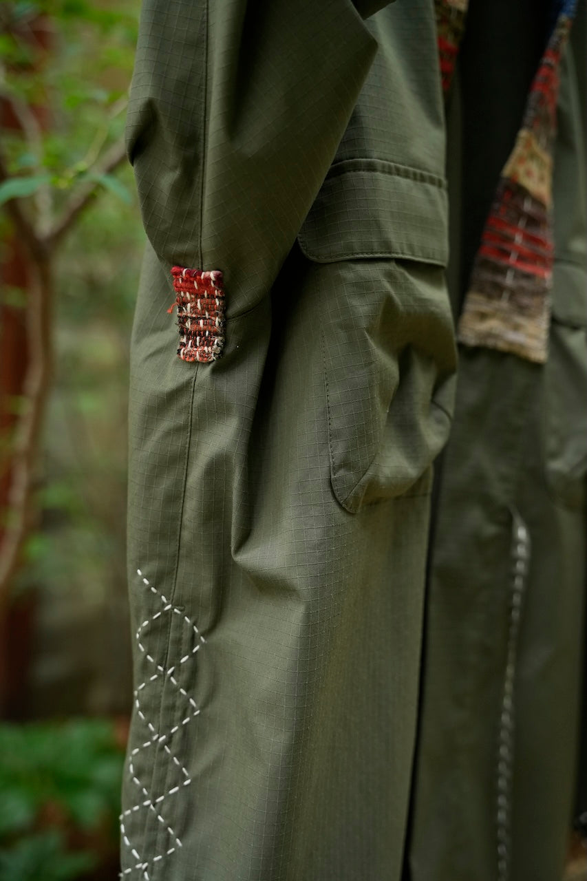 NORAGI FIELD JACKET / RIP-STOP / 4 POCKETS / SAKIORI