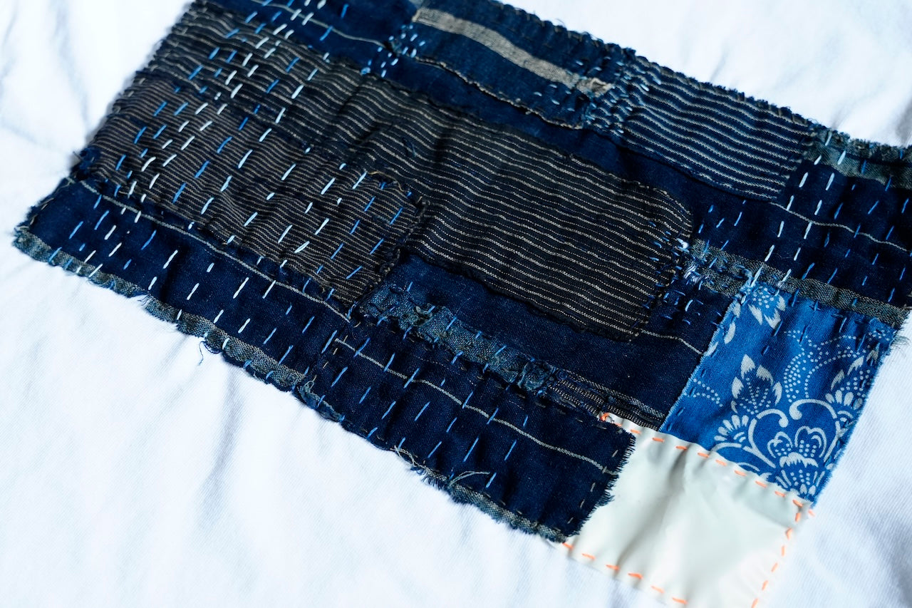 BORO FRAGMENTS TEE / 001